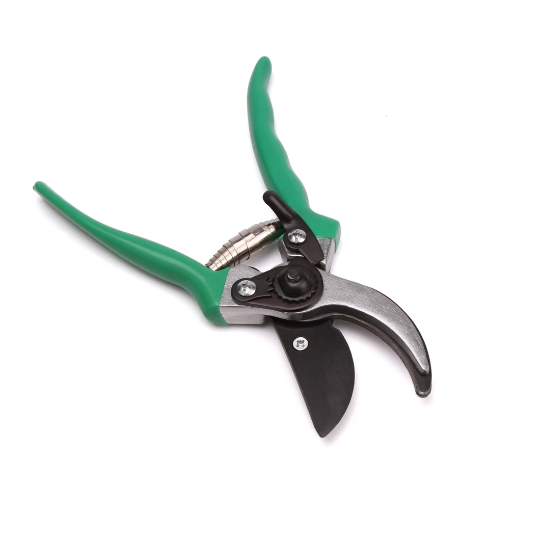 Wholesale 8inch Hot Selling 2colors Available Garden Scissors Pruner with Curved Blade