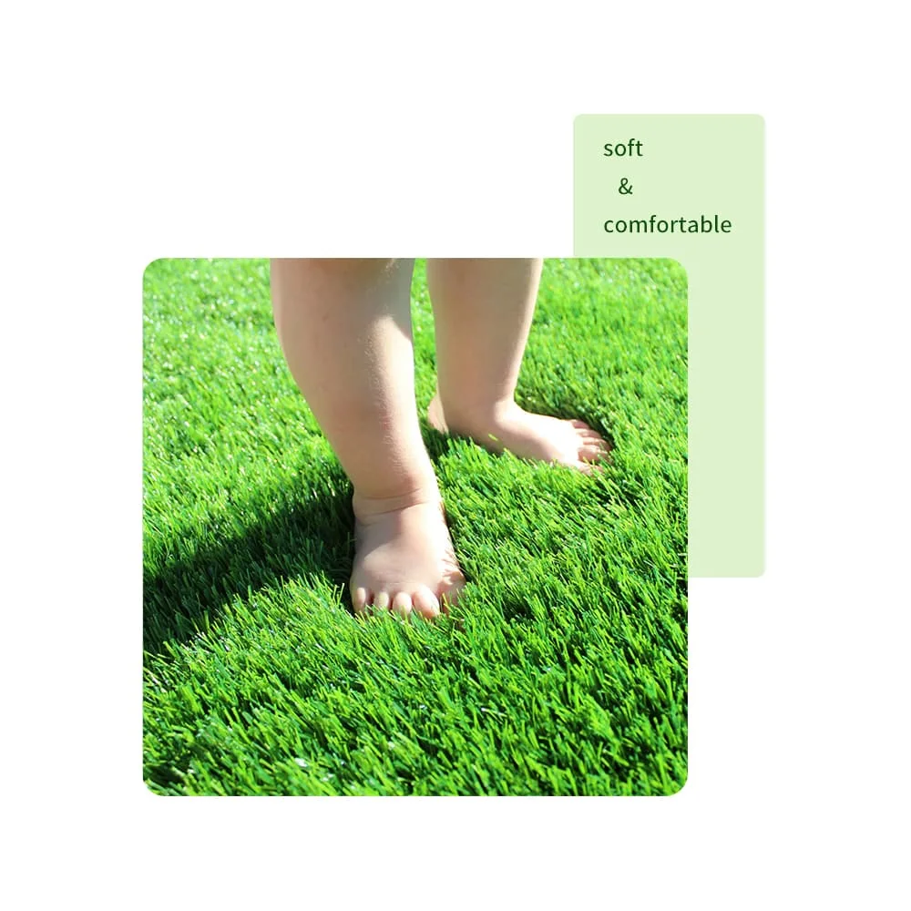 Health Protection Synthetic Grass Artificial Turf Football Grass Landscaping Beautiful Green Springy Lawn Carpet Soccer Housetop Leisure Area Courtyard Grass